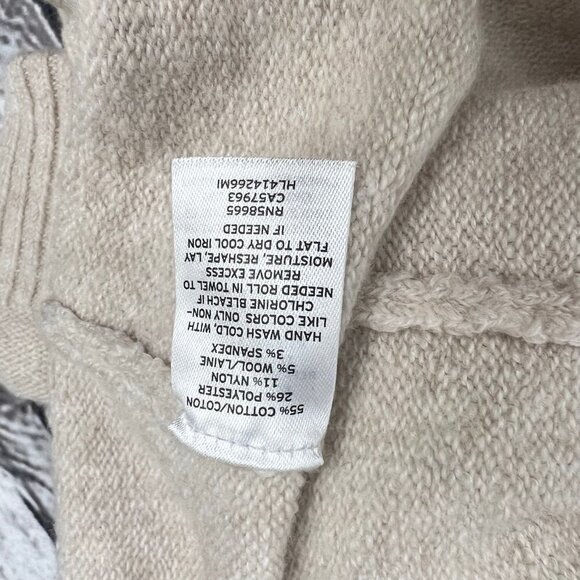 Chelsea28 Women's Cowl Neck Cuffed Sleeves Sweater XXL - Picture 9 of 9